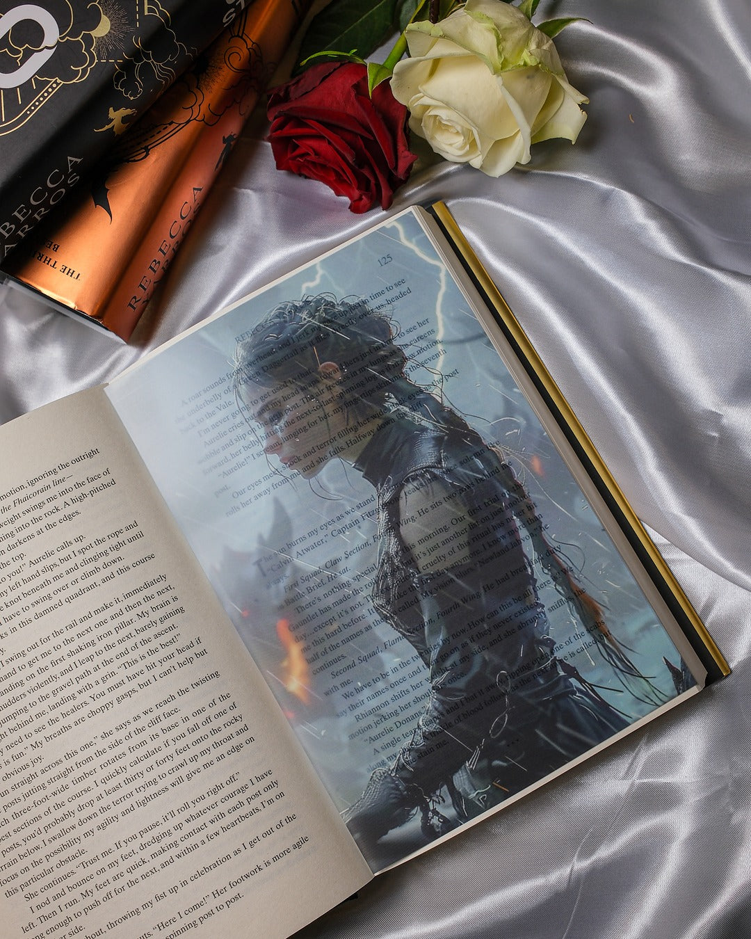 The Wing Riders Set - Book Page Overlay