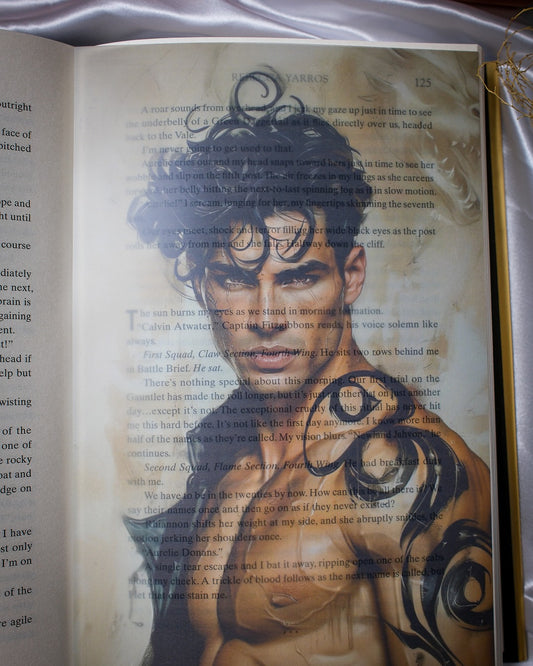 Xaden "The Wingleader" - Book Page Overlay