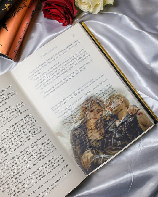 Liam "It's been my honor" - Book Page Overlay