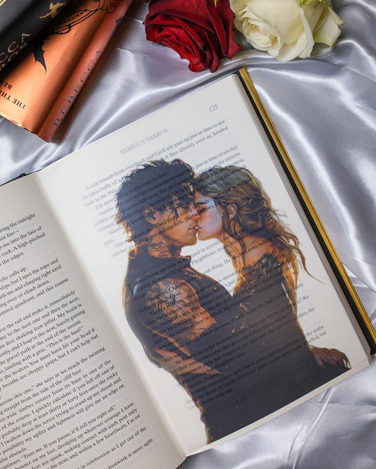 V&X "The First Kiss" - Book Page Overlay