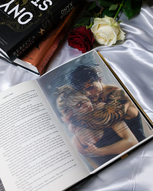 V&X "The Bedroom Scene" - Book Page Overlay